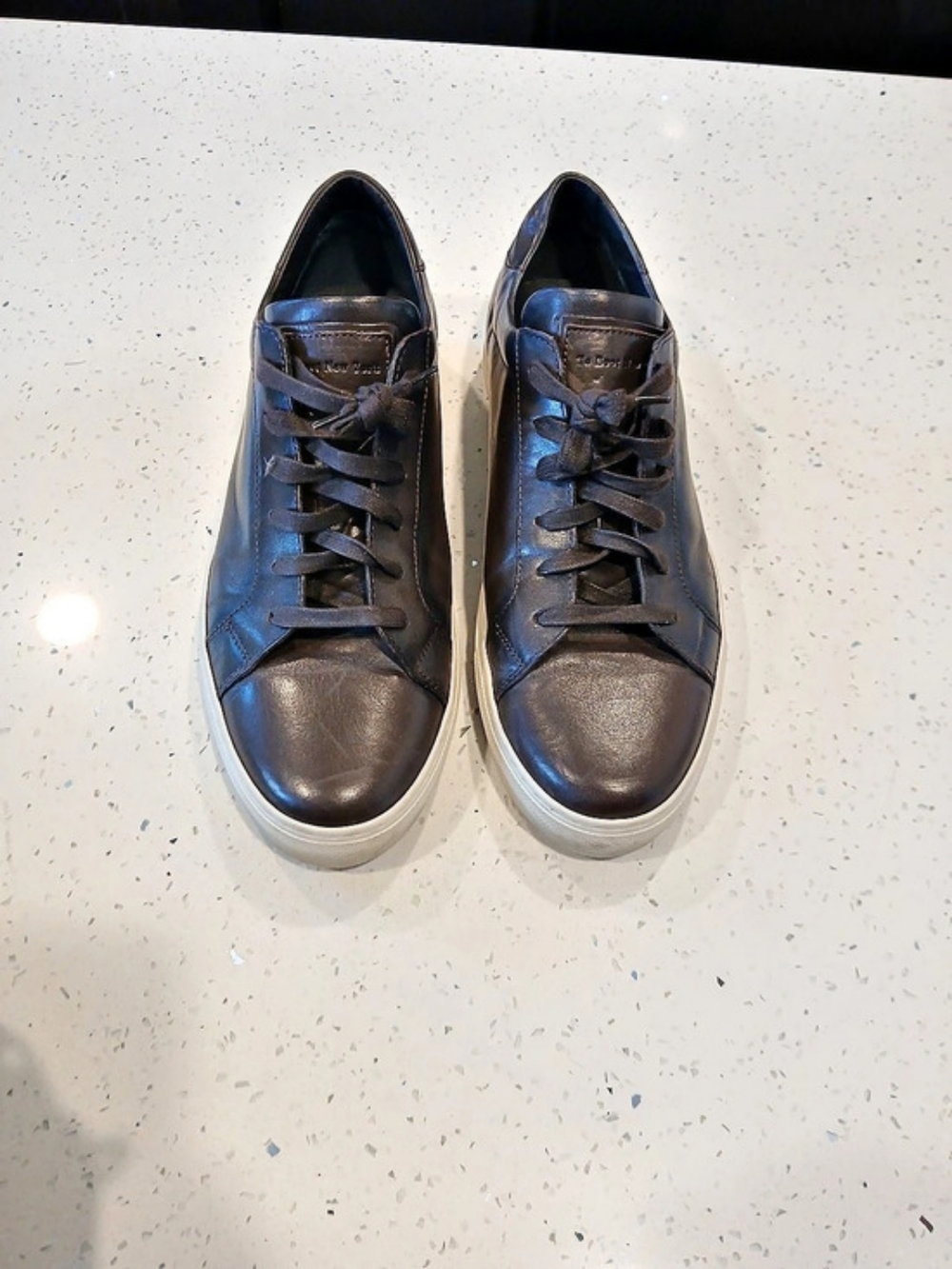 To Boot New York Adam DerrickMen's Brown Leather Lace Up Sneakers Size 11.5 $450